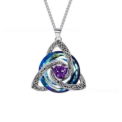 🛡️ Celtic Birthstone Shield: Wear Your Protection & Story ✨