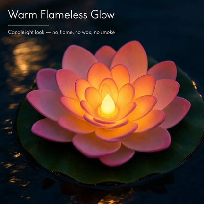 🪷Floating Lotus Lights