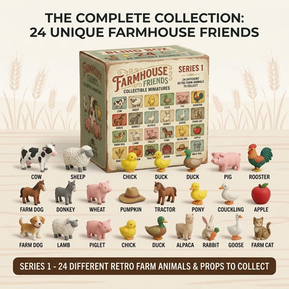 🐄Farmhouse Friends Collectible Miniatures Blind Box