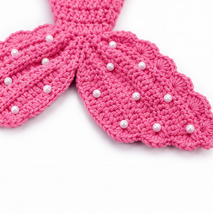 🧜Hand-crocheted baby mermaid sleeping bag