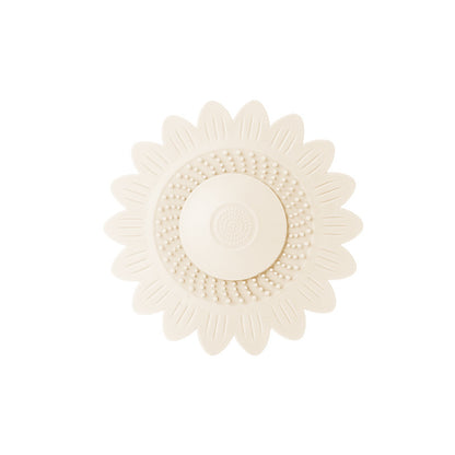 🌻4PCS-Sunflower Silicone Drain Cover| Hair Catcher & Anti-odor Stopper