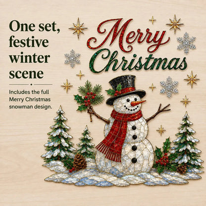 🎄🪟Christmas Classics Scenic Window Sticker – Turn Every Window Into a Christmas View