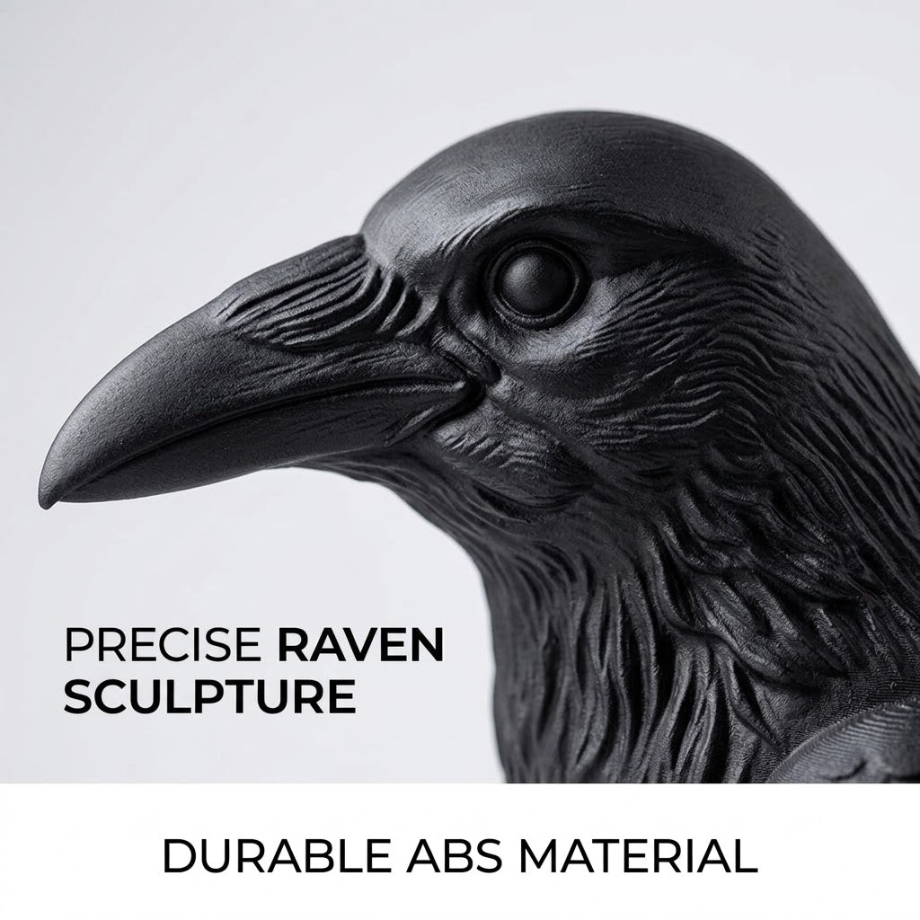 🐦‍⬛Crow Succulent Pot-Add mysterious gothic flair to your home and garden