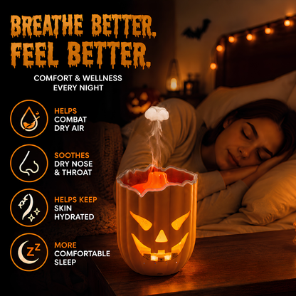 🎃💧 Halloween Pumpkin Aroma Diffuser