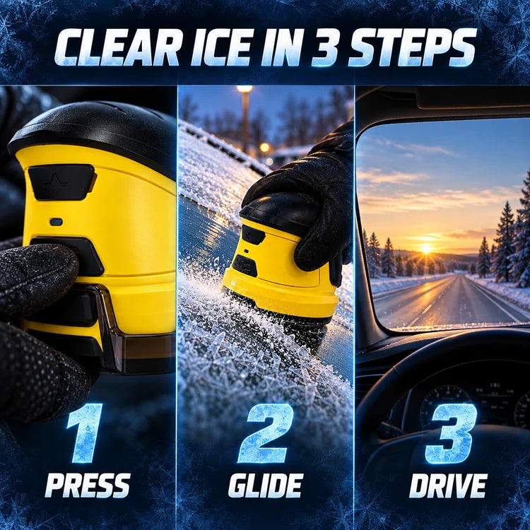 ❄️Portable USB Rechargeable Snow Scraper | Mini Electric Snow Remover