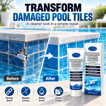 💧 Waterproof Underwater Swimming Pool Tile Repair Adhesive Glue 🏊‍♂️
