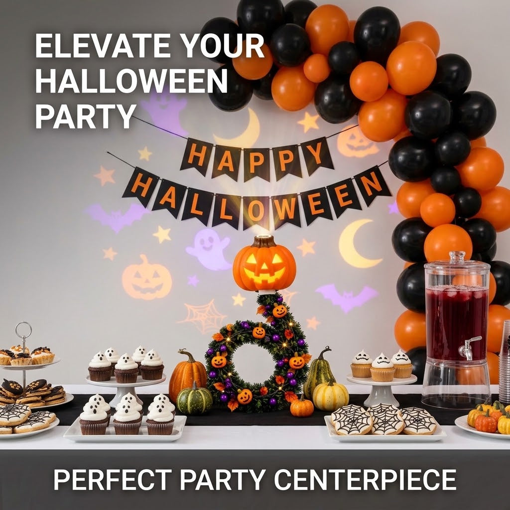🎃Halloween Pumpkin Projector Light