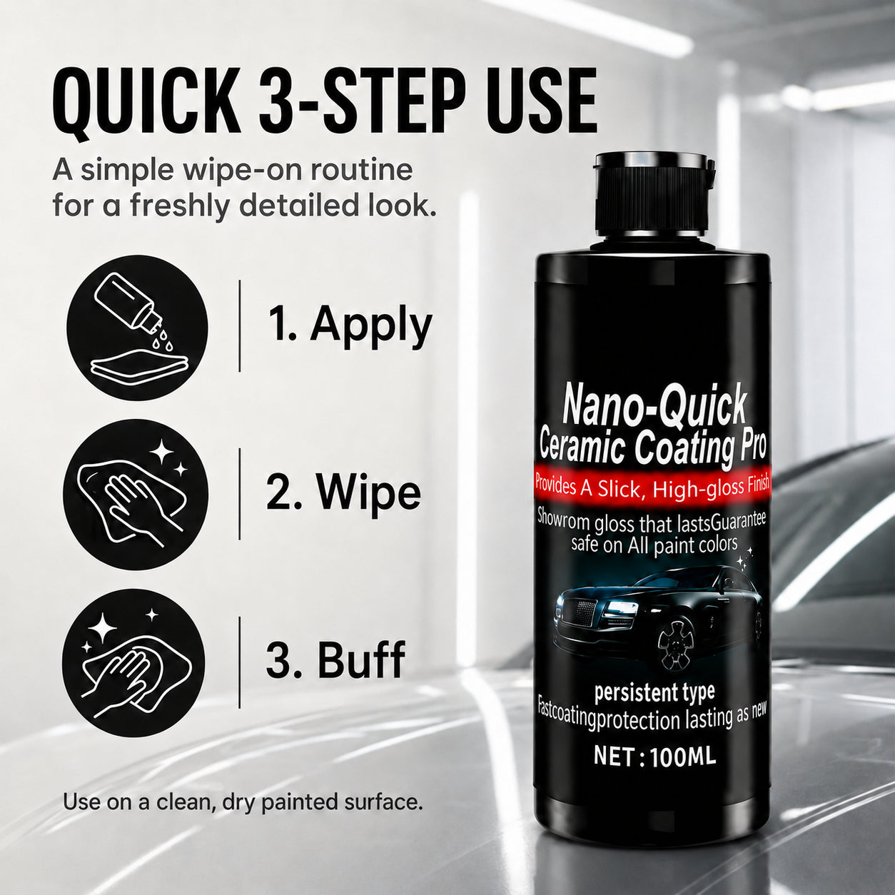 Automotive Nano Ceramic Coating Spray
