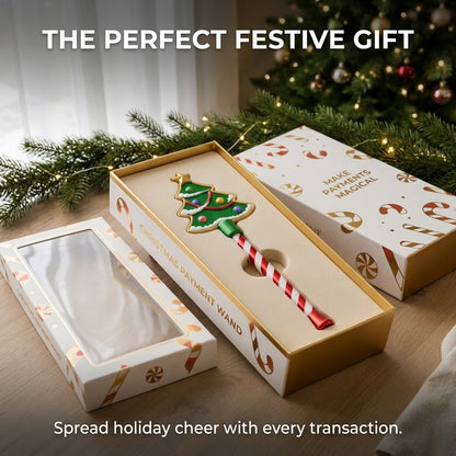 🎄Christmas Tap‑To‑Pay Wand-A fun way to make every holiday checkout feel magical✨