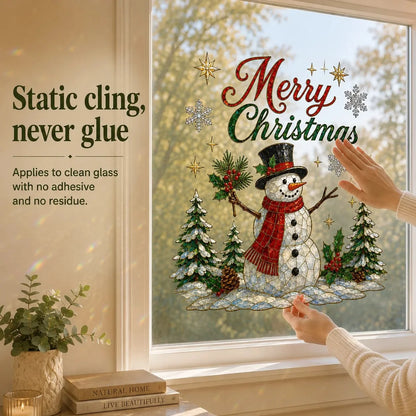 🎄🪟Christmas Classics Scenic Window Sticker – Turn Every Window Into a Christmas View
