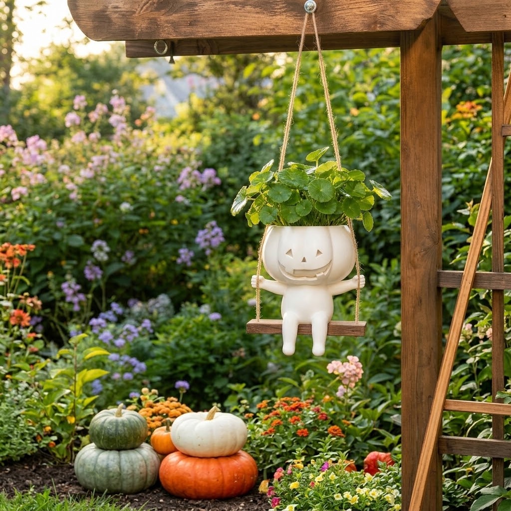 🎃Swing Pumpkin Hanging Planter Pot