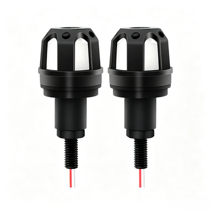 ⚡ LED Motorcycle Bar End Turn Signals – 4 Colors, Universal Fit 99% of Models⚡