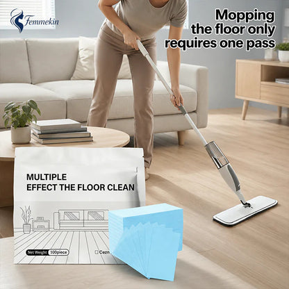 Floor Cleaning Tablets 100 Pack Multi Surface Cleaner Hardwood Laminate Tile RV Walls