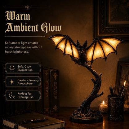 🦇 Glowing Bat Desk Lamp