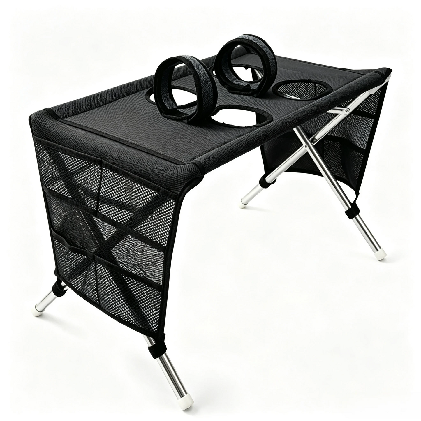 🐾 2-in-1 Foldable Pet Grooming Table – Suspension Hammock & Stable Bath Station