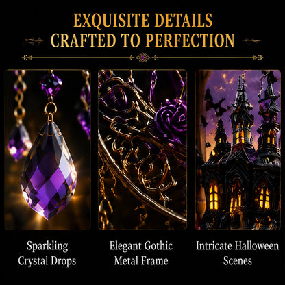 🎁Halloween Special Offer 50% OFF –🏰🎃Halloween Light-Catching Hanging Ornament