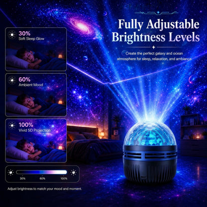 🦖🎁360° Smart Holographic Starry Sky Projector (HD Smart Dynamic 5D)