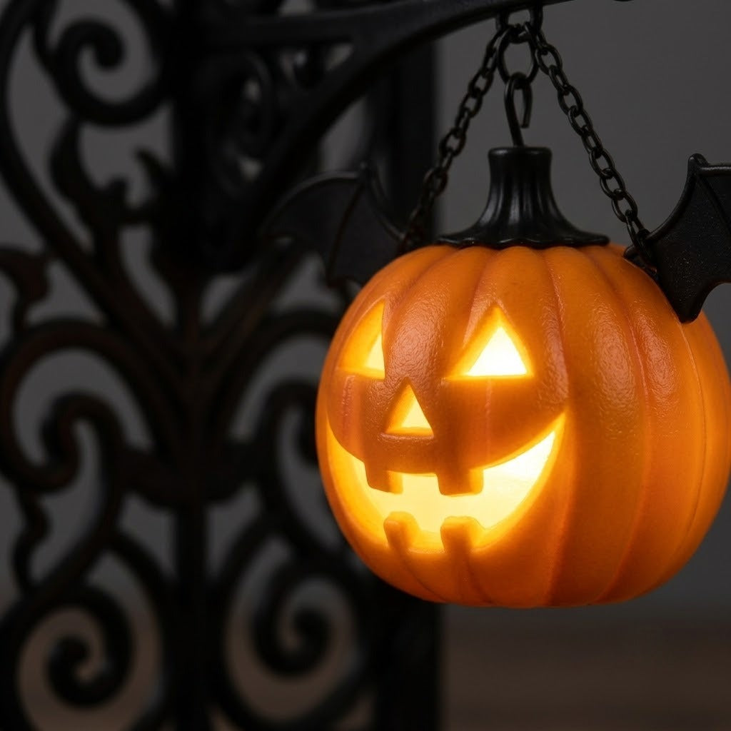 🎃 Halloween  Bookend Light | Gothic Spooky Home Decor