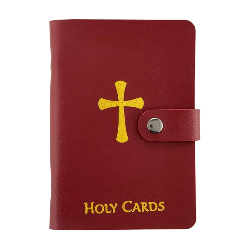✈️Gold-Stamped Leather Passport Holder with Airplane Clasp
