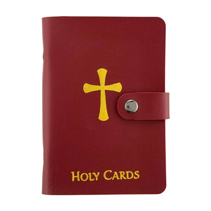 ✈️Gold-Stamped Leather Passport Holder with Airplane Clasp
