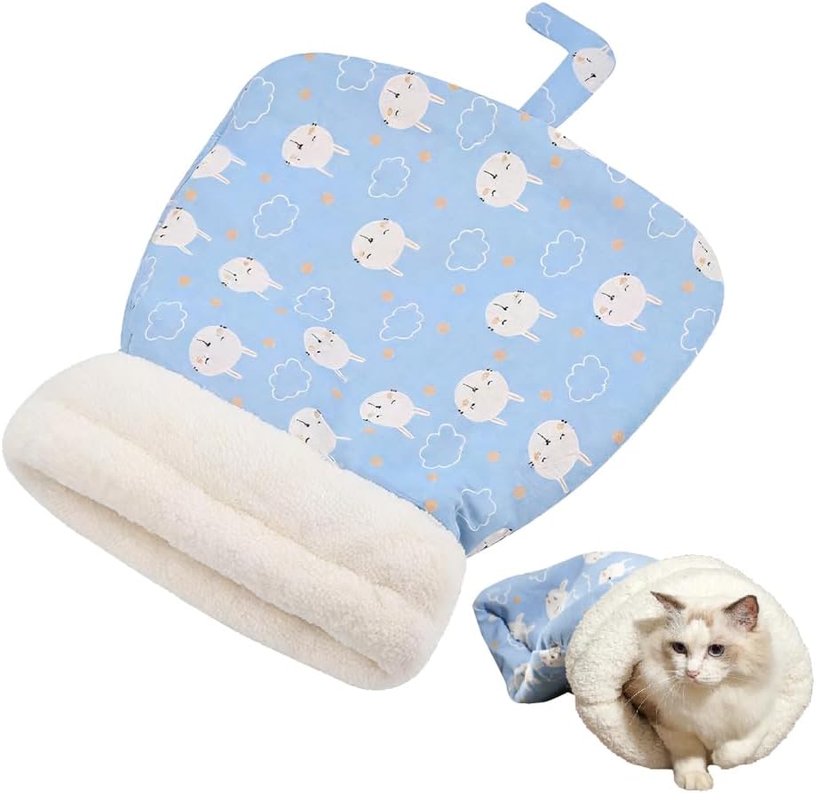 🐱🔥Warm Plush Cat Sleeping Bag