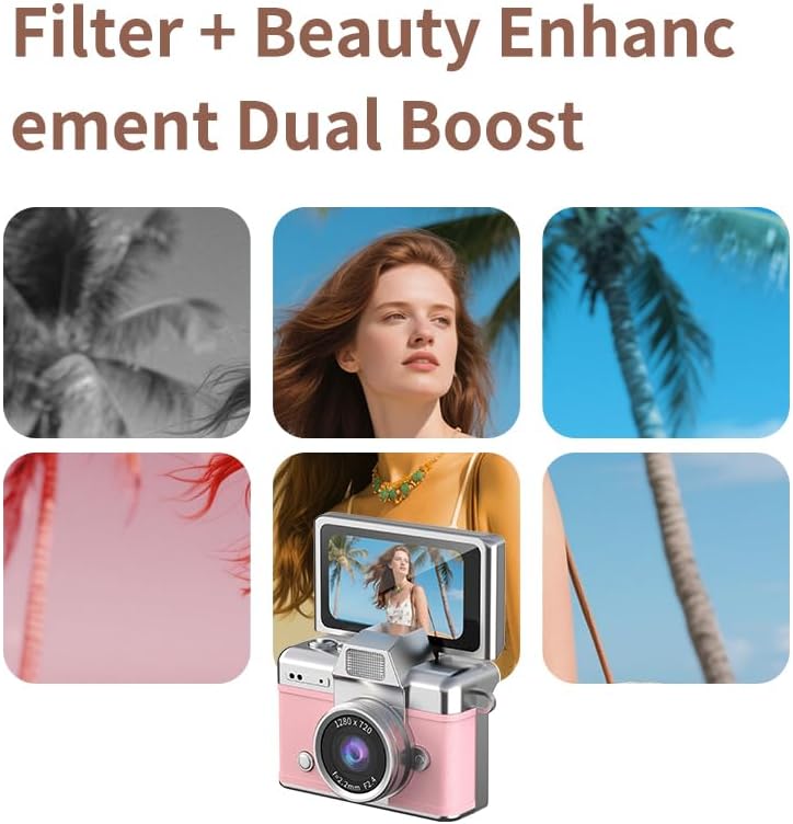 📸Retro Vintage Mini Digital Camera Starter Kit (Includes 32GB MicroSD Card)