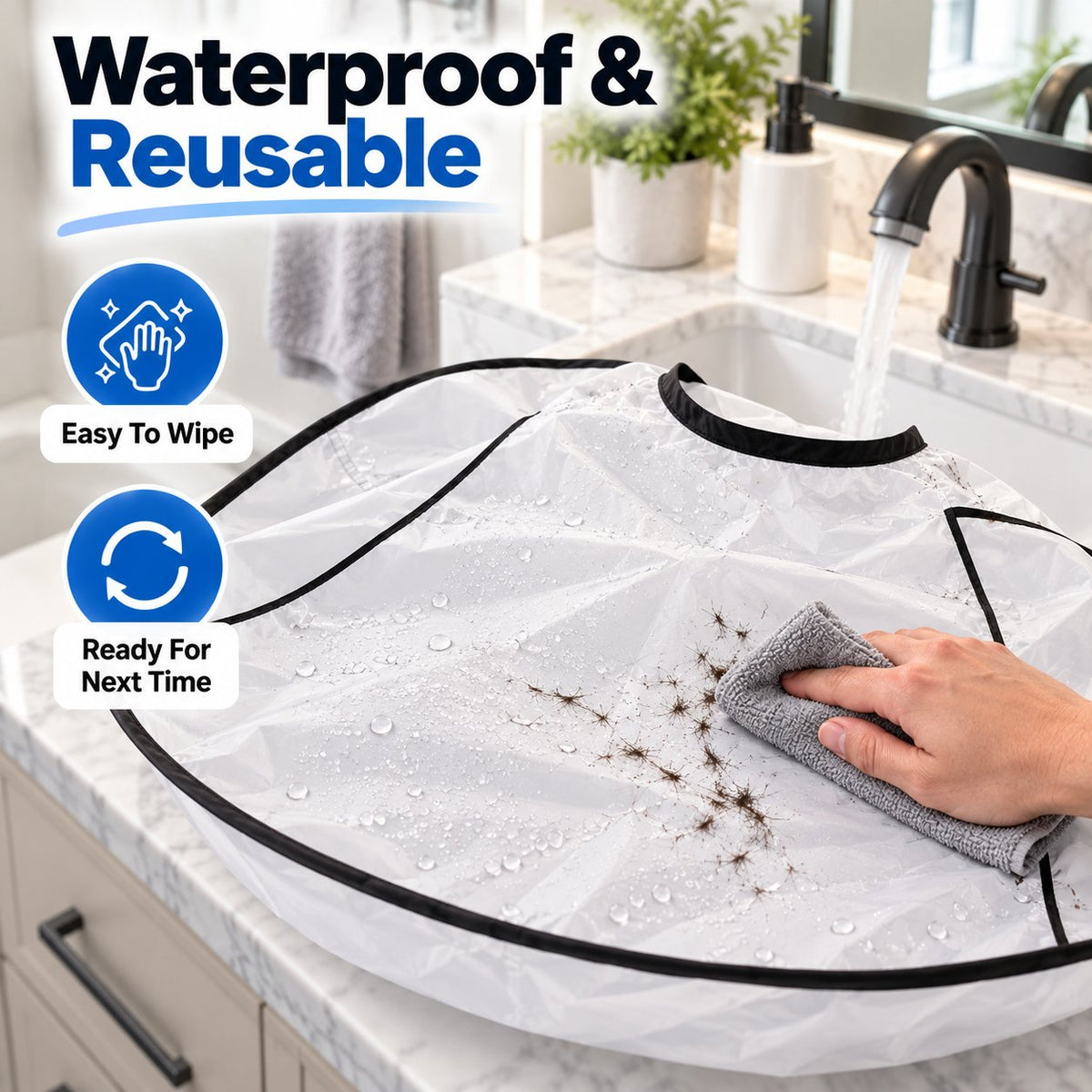 ✂️Portable Waterproof Haircutting Cape