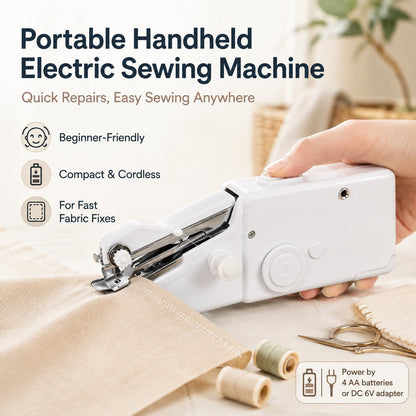🧵👚🩳Portable Handheld Electric Sewing Machine Kit——Suitable for Beginners