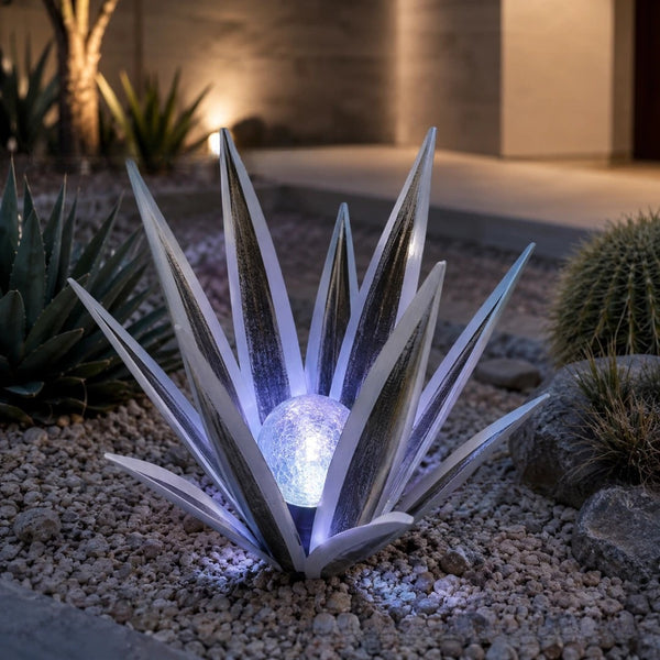 🌞Solar Agave Garden Stake Light