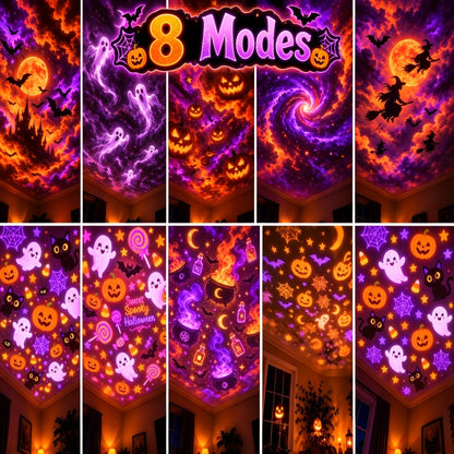 🎃Halloween Pumpkin Projector Light