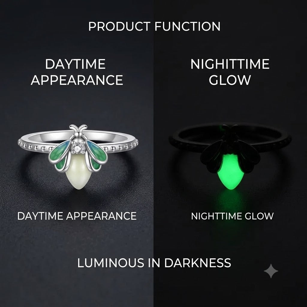 Luminous Firefly Ring
