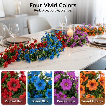 💐 Versatile Artificial Violet Vines – Reusable Garlands Suitable for All Decorations and Holidays 🌸 🎄