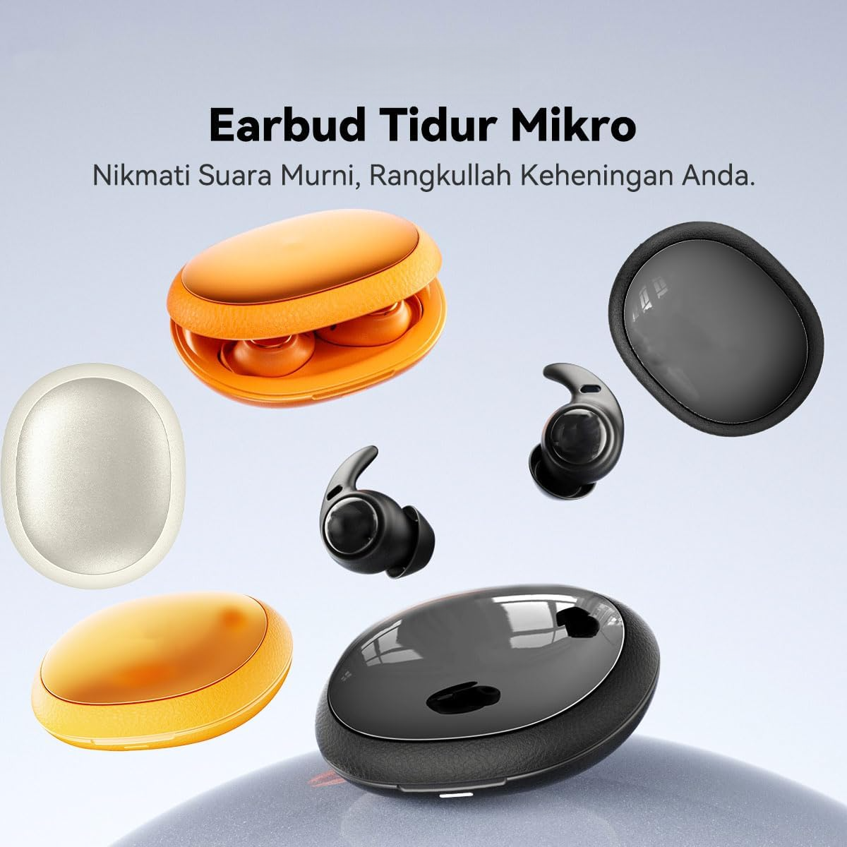 🎧Mini Sleep Translation Earbuds-Ultra‑light In‑Ear Headphones for Sleeping
