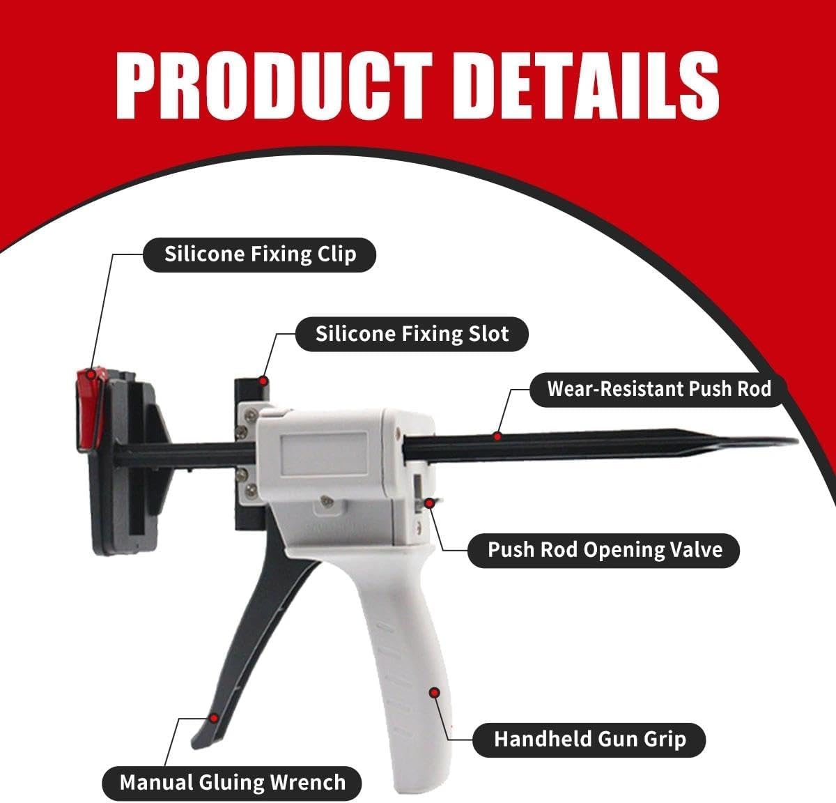 Silicone Tube Gun Squeezer-Save Every Drop Of Your Tube Supplies