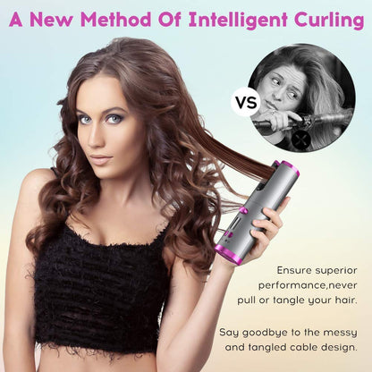 Automatic Cordless Hair Curler