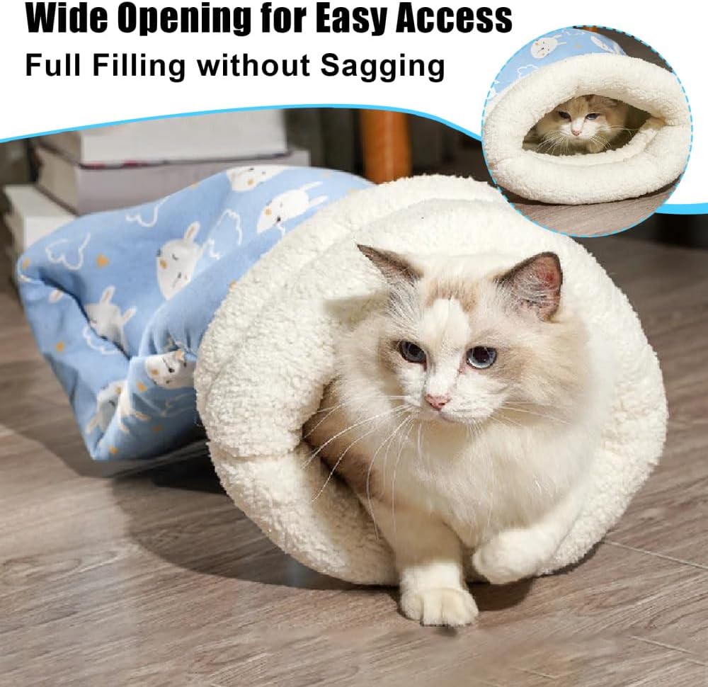 🐱🔥Warm Plush Cat Sleeping Bag
