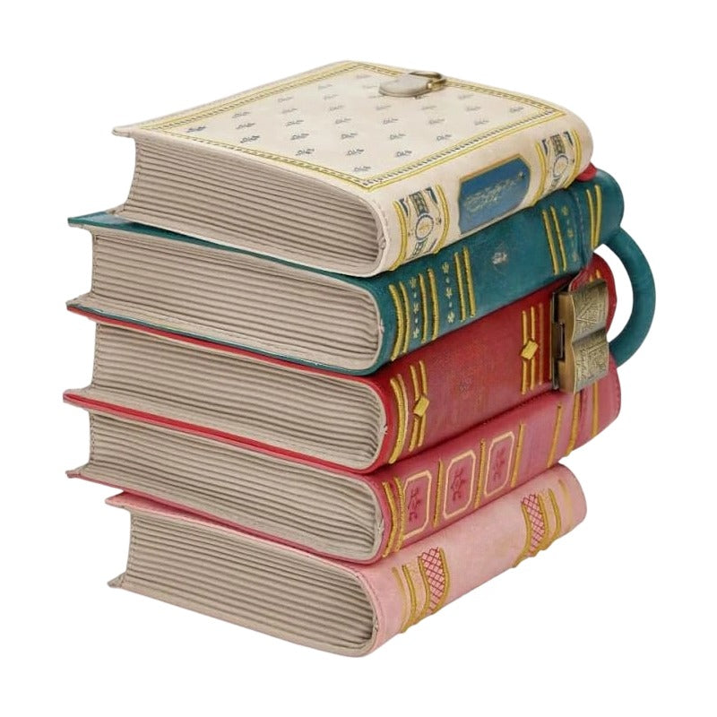 🎒Vintage Stacked Book Backpack