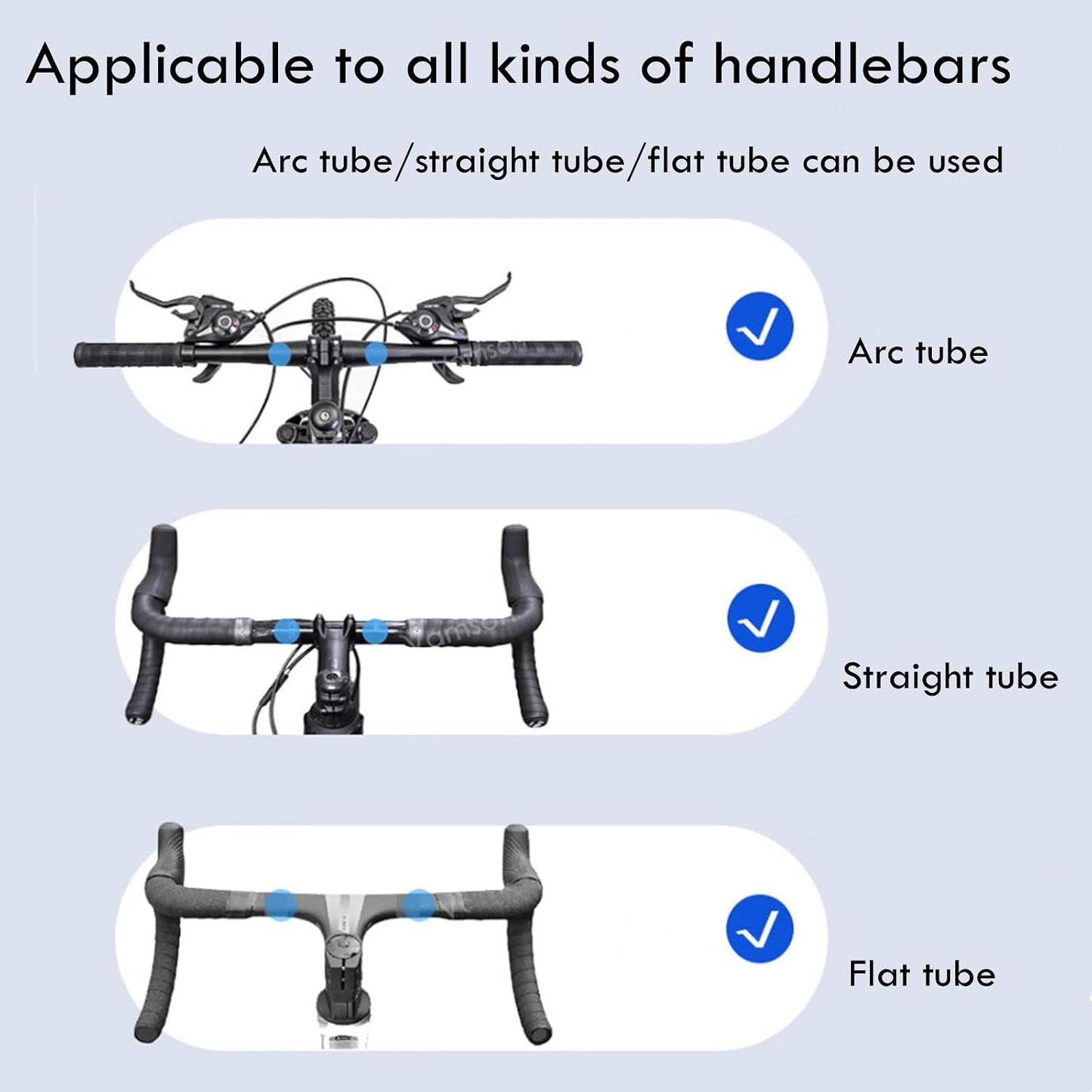 🚴Motorcycle & Bike Handlebar Camera Mount with Telescopic Selfie Stick | Cycling POV Recording Bracket