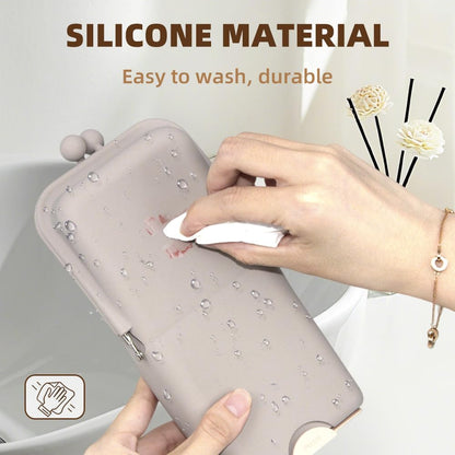 🌟Silicone Makeup Brush Holder | Portable Travel Makeup Brush Case