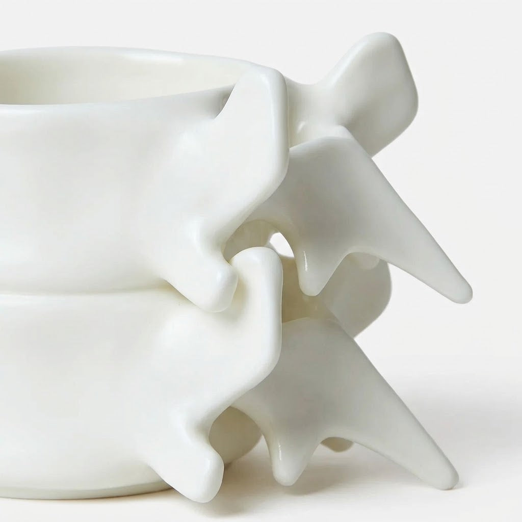 🦴 Spine Vertebra Ceramic Mug | Unique Anatomy Coffee Cup