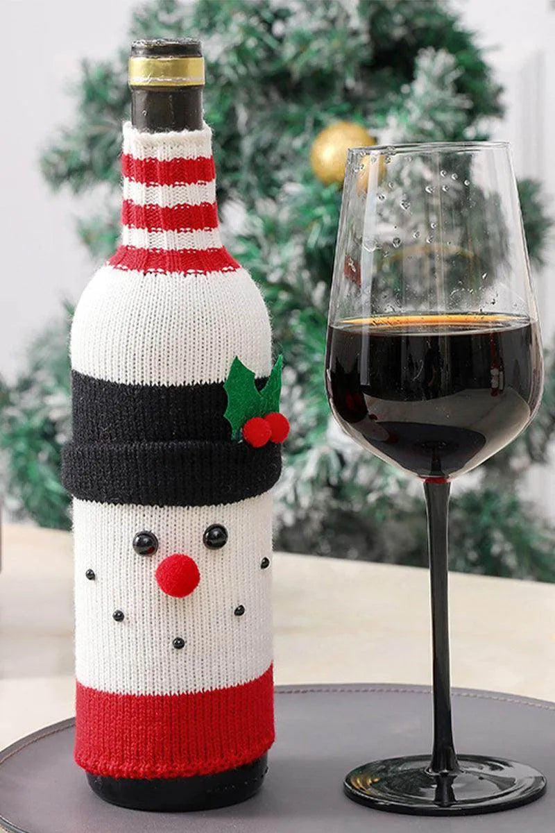 🎅 Christmas Knitted Bottle Covers 🦌