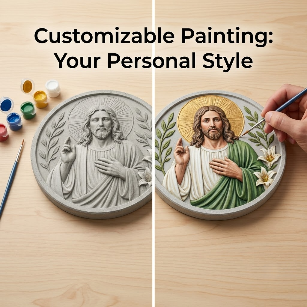 ✝️ Faith Garden Art Reusable Mold