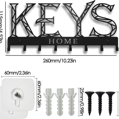 🦌🪝Deer Mountain Metal Wall Hook | Rustic Wildlife Coat & Key Hanger