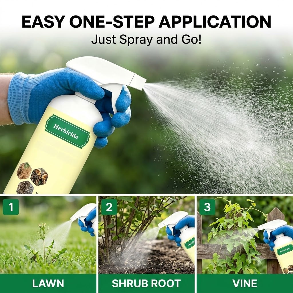 Powerful Root-Killing Herbicide Spray 🌿
