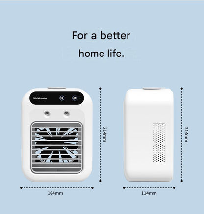 💨Portable USB Desktop Humidifying Cooling Fan