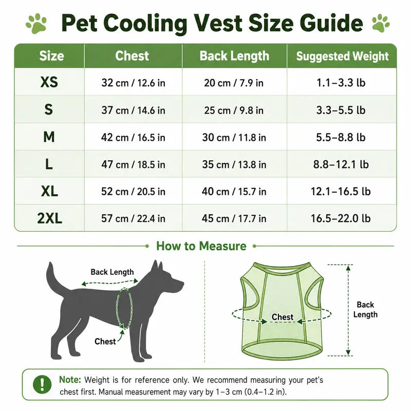 🐶 Summer Dog Cooling Vest with Detachable 3-Speed Fan | Breathable Mesh Pet Cool Shirt