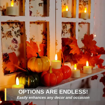 🔥 Rechargeable LED Tea Lights with Remote Control — The Last Tea Lights You’ll Ever Need