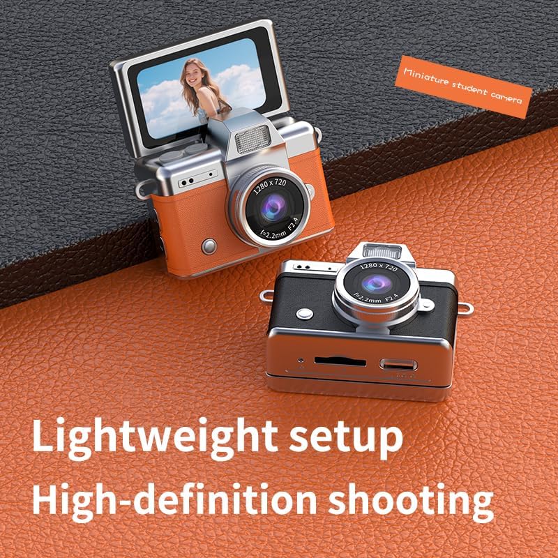 📸Retro Vintage Mini Digital Camera Starter Kit (Includes 32GB MicroSD Card)