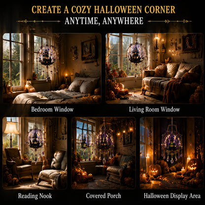 🎁Halloween Special Offer 50% OFF –🏰🎃Halloween Light-Catching Hanging Ornament