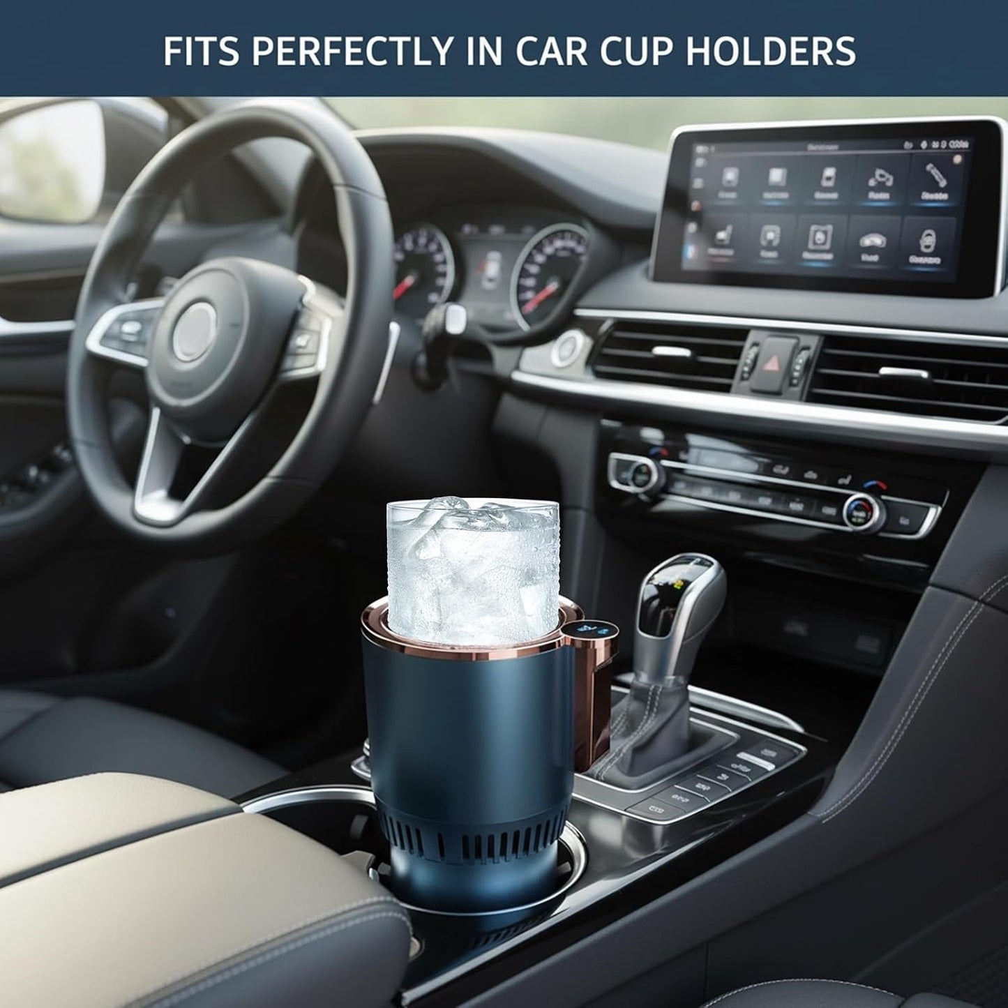 ❄️🔥2-in-1 Smart Car Cup Holder